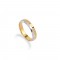 Wedding Rings "Stergiadis" 2205 two-toned gold and white gold 9k, 14k or 18k 4.00mm