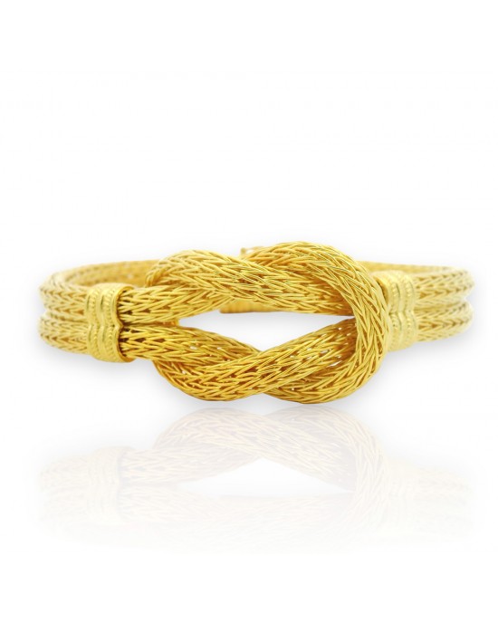 Hercules Knot bracelet in 18k gold