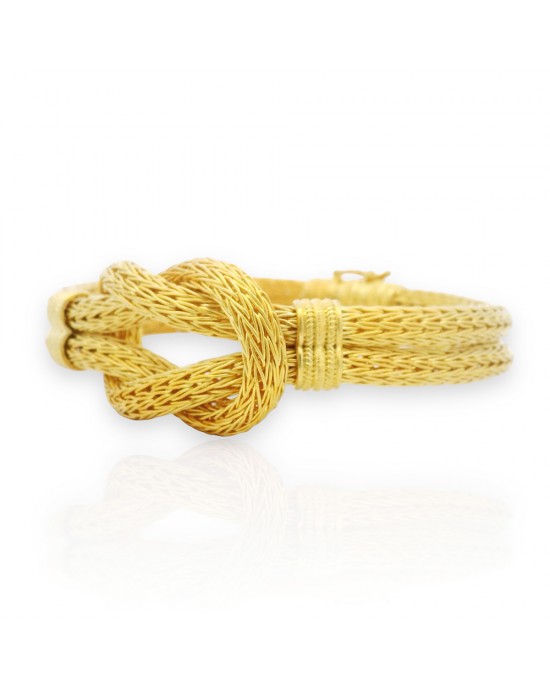 Hercules Knot bracelet in 18k gold