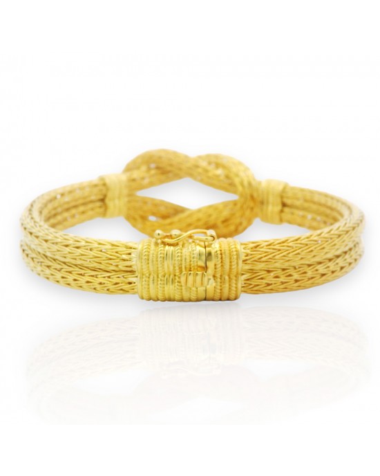 Hercules Knot bracelet in 18k gold