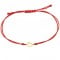 Heart Clover Cord Bracelet with ceramic in 14k Gold