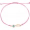 Crown Cord Bracelet with Ceramic Evil-eye in 14k Gold Crown Cord Bracelet with Ceramic Evil-eye in 14k Gold