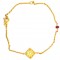 14K Gold Bracelet with Ruby & Diamond