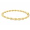 Twisty cuff bracelet in 14k gold