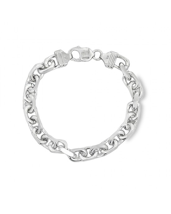 Men's Chain Bracelet in 925 Silver