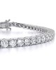 18K white gold tennis bracelet with Lab-Grown diamonds 4.88ct Tennis bracelet with Lab-Grown diamonds 4.88ct in 18K white gold