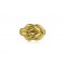 Hercules knot hammered ring in 925° sterling silver