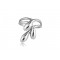 Ring in 925° sterling silver rhodium plated