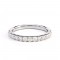 Half-Eternity Ring with diamonds 0.48ct in 18k white gold Half-Eternity Ring with diamonds 0.48ct in 18k white gold