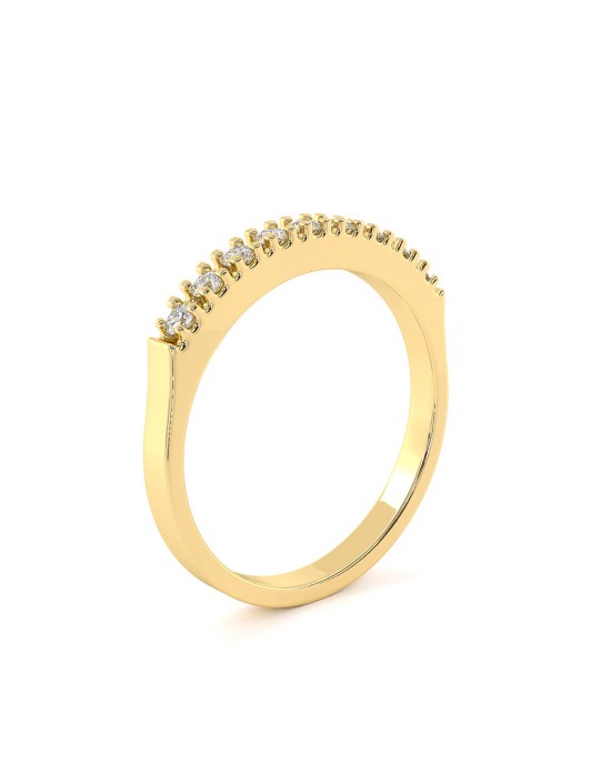 Diamond Eternity Ring 0,15ct in 18k gold