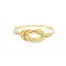 "Heracles Knot" Ring in 14K Yellow Gold