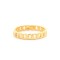 Gourmet-style ring in 14K gold