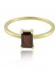 Garnet ring in 14k gold