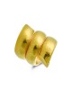  Ηammered spring ring in 18k gold 