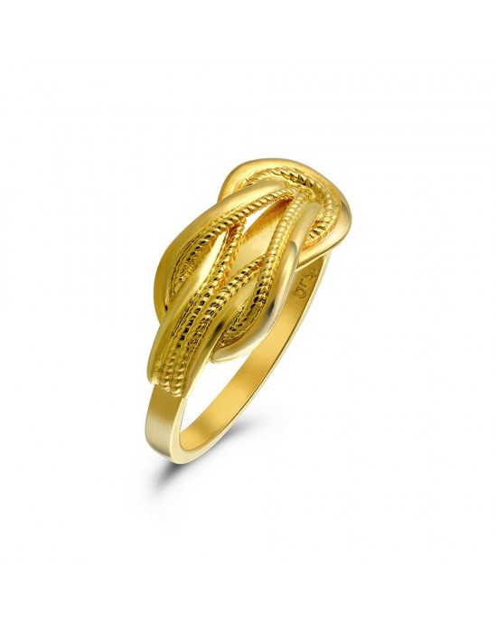 Δαχτυλίδι "Ο Κόμπος του Ηρακλέους" από χρυσό Κ18