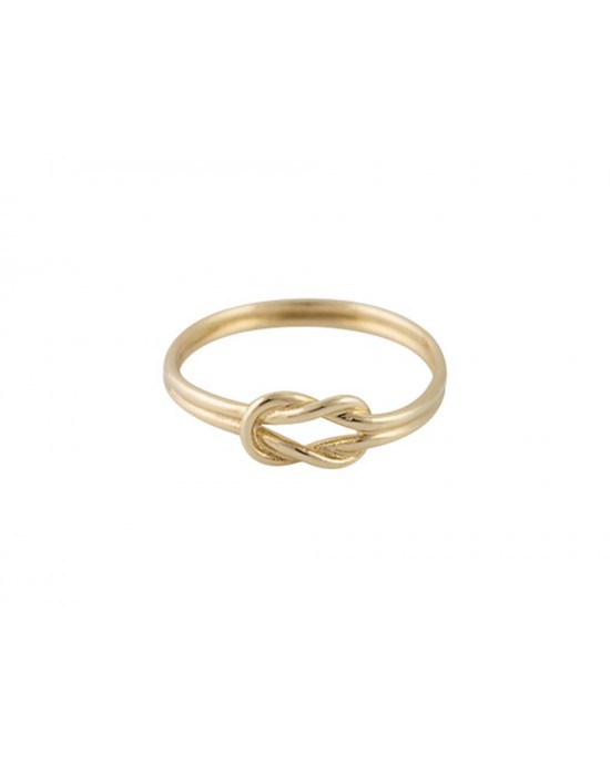 "Hercules Knot" ring in 14k gold