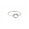 Knot ring in 14k white gold