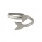 14K White Gold Ring "Arrow"
