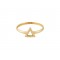 Triangle Ring 14k Gold