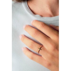 Δαχτυλίδι από χρυσό Κ14