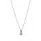Diamond necklace in 18k white gold