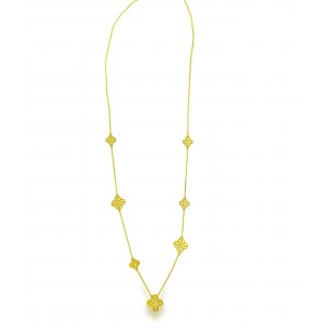 ''Mitropoli'' necklace with diamond in K18 gold 