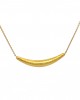 Archaic Era Hammered Necklace in 18k gold