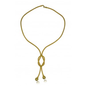 "Hercules Knot" necklace in 18k gold "Hercules Knot" necklace in 18k gold