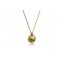 Archaic necklacce with diamond in 18k gold