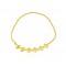 Papyrus blossom necklace in 18k gold