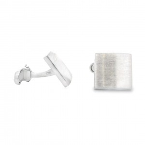 Τετράγωνα μανικετόκουμπα από ασήμι 925°