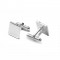 Square cufflinks in Sterling Silver 925°