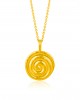 Archaic spiral pendant in 18k gold