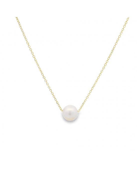 Pearl necklace, 14K gold Ekan