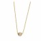 Pearl necklace in 14k gold Ekan