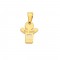 Pendant with Boy and Mother of Pearl in 14K Gold Ekan Pendant with Boy and Mother of Pearl in 14K Gold Ekan
