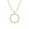 Helios Pendant with Lab-Grown Diamonds in 18K Yellow Gold 