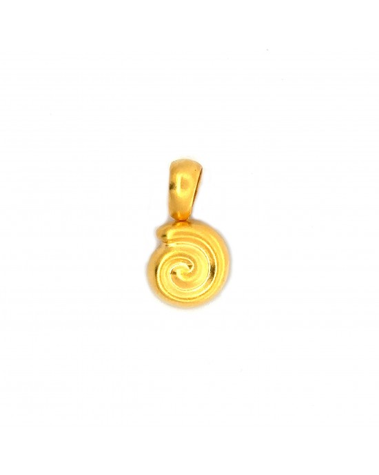 "Snail" pendant in 18k gold