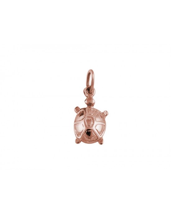 ''Turtle'' pendant in 14k rose gold