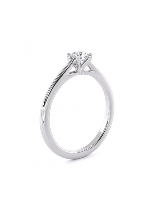 Μονόπετρο δαχτυλίδι διαμάντι 0.33ct λευκόχρυσο Κ18 GIA Μονόπετρο δαχτυλίδι με διαμάντι 0.33ct, λευκόχρυσο Κ18, πιστοποίηση GIA