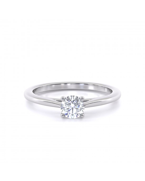 Μονόπετρο δαχτυλίδι διαμάντι 0.33ct λευκόχρυσο Κ18 GIA Μονόπετρο δαχτυλίδι με διαμάντι 0.33ct, λευκόχρυσο Κ18, πιστοποίηση GIA
