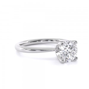 Ismene Solitaire engagement ring with 1.06ct Lab-Grown Diamond IGI Certified, in 18k white gold