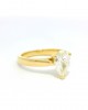 18K gold engagement ring with 1ct Lab-Grown diamond, IGI certified Solitaire engagement ring with 1ct Lab-Grown diamond in 18K gold, IGI certified