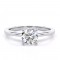 Lab-Grown Diamond solitaire engagement ring IGI Certified, in 18k white gold