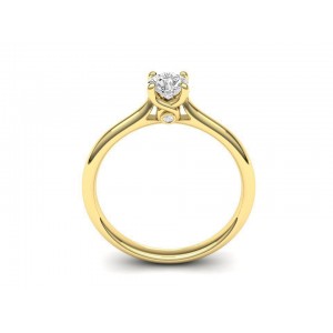 Solitaire engagement ring with 0.30ct diamond in 18k gold GIA Certified Solitaire engagement ring with 0.30ct diamond in 18k gold GIA Certified