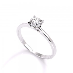 Lotus solitaire engagement ring with diamond 0.70ct GIA Certified Lotus solitaire engagement ring with diamond 0.70ct GIA Certified
