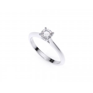 Solitaire engagement ring with diamond 0.52ct GIA Certified Solitaire engagement ring with diamond 0.52ct GIA Certified