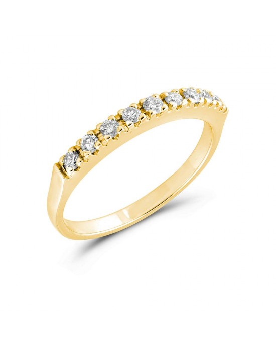 Δαχτυλίδι σειρέ από χρυσο Κ18 και διαμάντια
