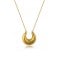 Archaic Era Hammered Necklace in 18k gold