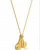 Archaic necklace with diamond in 18k gold